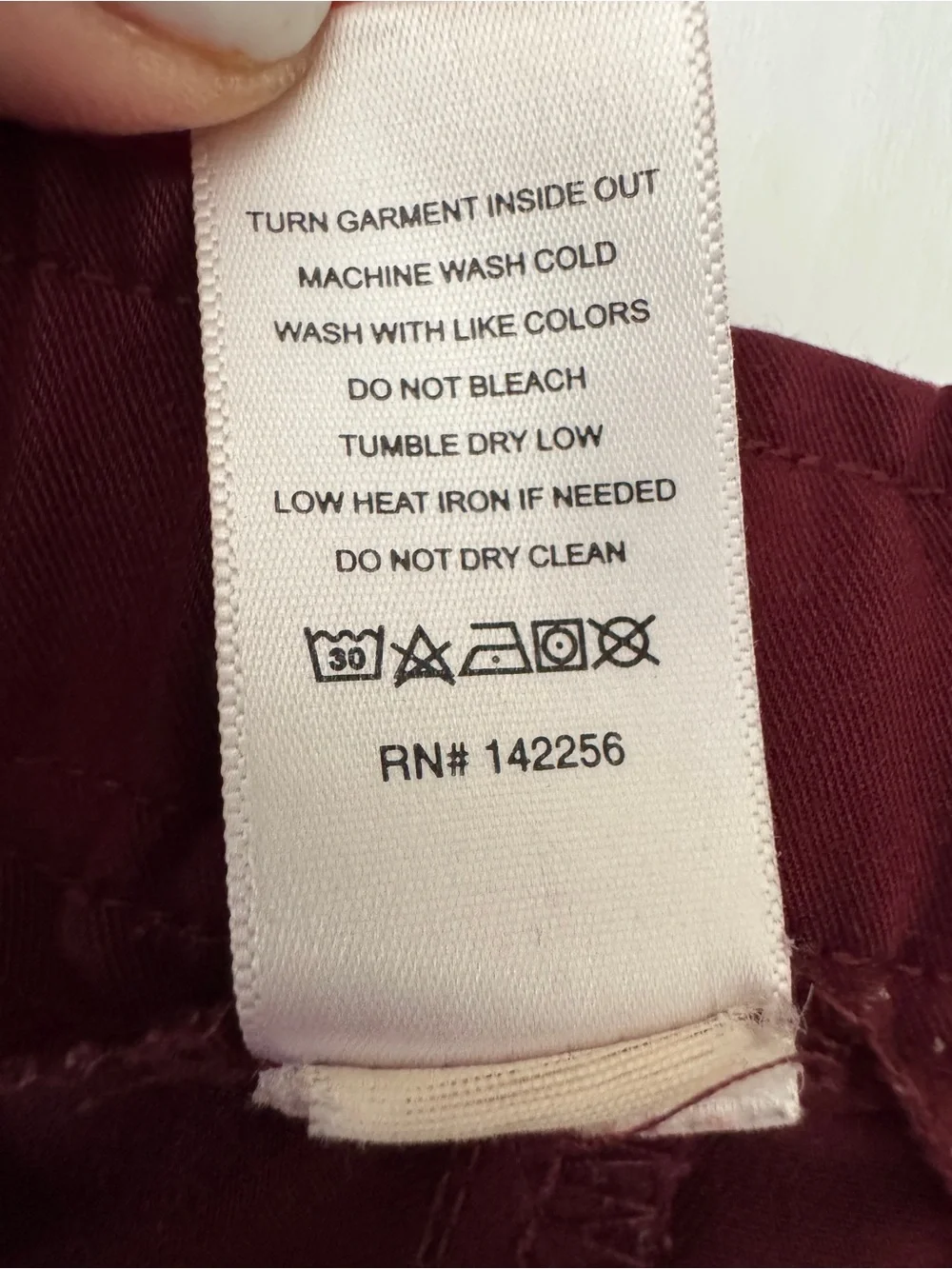 FIGS Men's Technical Collection Jogger Scrub Pants Burgundy Medium Short M/S